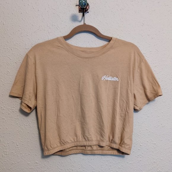 Hollister Tops - Hollister Crop T-Shirt - Size Medium